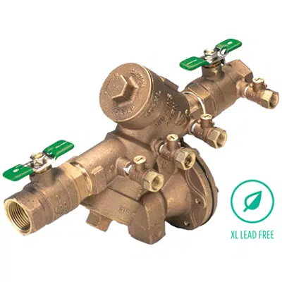 Wilkins 975XL2 Reduced Pressure Principle Backflow Preventer, 1/4" to 1/2", Lead-Free* 이미지