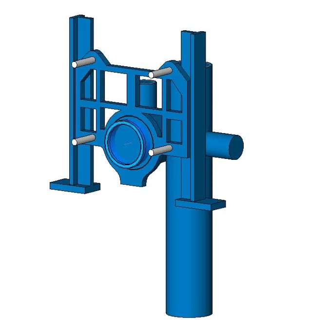 ZN1209 Narrow Wall Vertical Offset Siphon Jet No-Hub System (7-3/16 Depth front-to back)