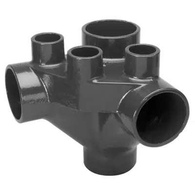 bilde for Z1216 90° Double No-Hub System, Floor Mounted Back Outlet Water Closet
