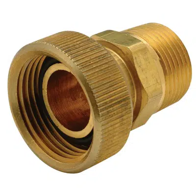 Image for QQTFC45GX XL Brass Swivel Adapter – 3/4" MIP x 1" FPT Brass Swivel Nut
