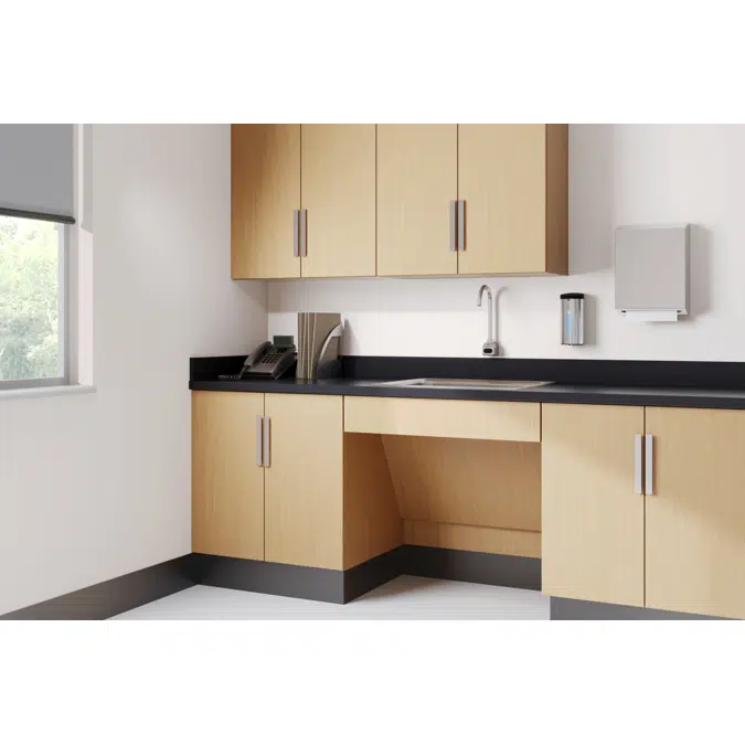 ZG6922 AquaSense® Wall Mount 5-3/8 in. Gooseneck Sensor Faucet With Gear-driven Ceramic Cartridge