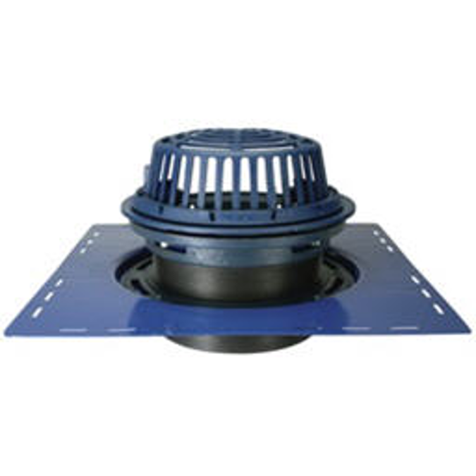 Dura-Coated Zurn ZW 01/07.16 Z100 & Universal Series Roof Drain Dome 10.125"O.D 