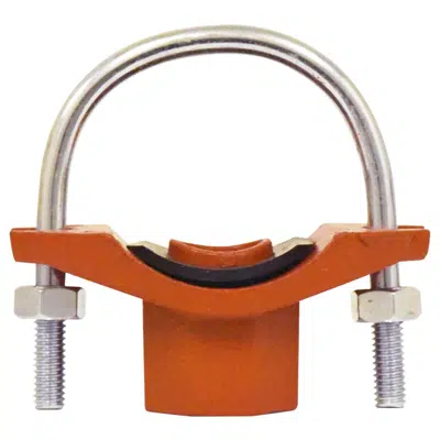 bild för Wilkins FP63 Mechanical Tees - U-Bolted, Threaded Female Branch, Grooved Branch