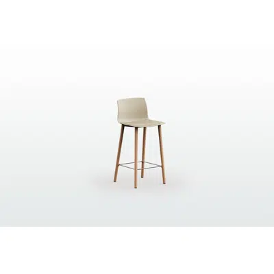 รูปภาพสำหรับ Kabi Stool Wood Legs
