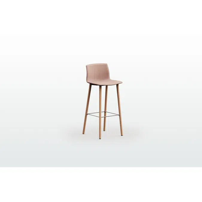 Kabi Stool Wood Legs