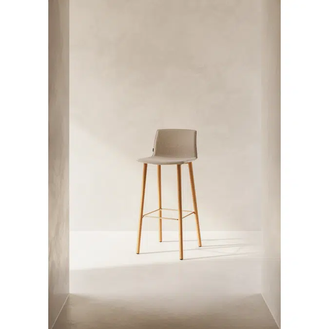 Kabi Stool Wood Legs