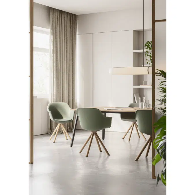 Lur Piramidal Swivel Chair
