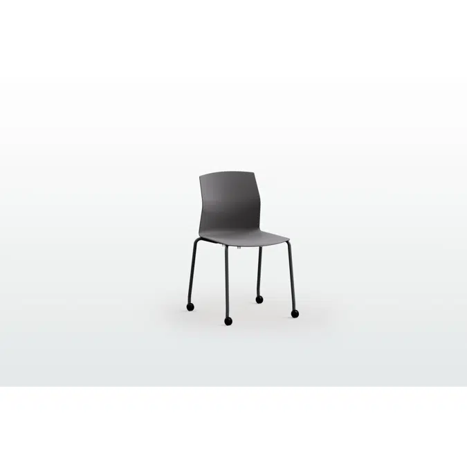 Kabi 4 legs Castors Chair