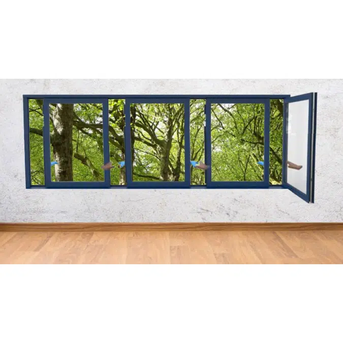 Aluminum Stacking Windows