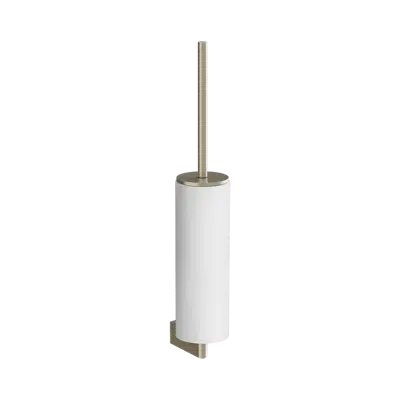 Image for ORIGINI-Wall-mounted white toilet brush holder - 66419