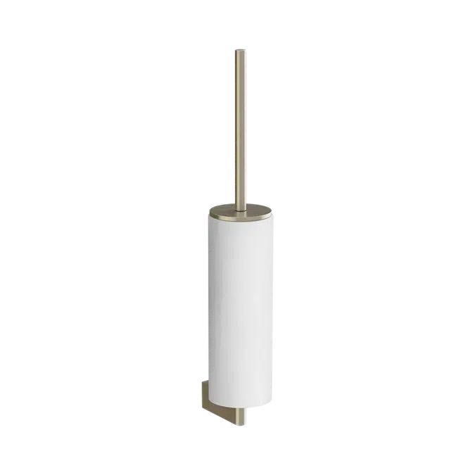 ORIGINI-Wall-mounted white toilet brush holder - 66419