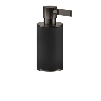 画像 INCISO ACCESSORI - Black standing Soap dispenser - 58538