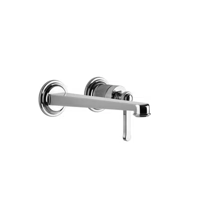 Image for 20VENTI - External parts for wall-mounted basin mixer, medium spout, without waste - 65089