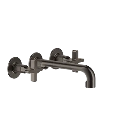 INCISO X - External parts three-holes basin mixer with medium spout, without waste. - 58190 이미지