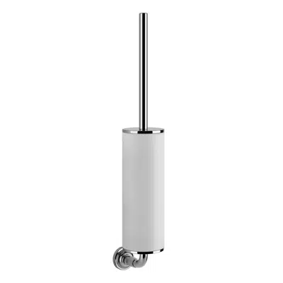 Image for 20VENTI - White wall-mounted toilet brush  - 65419