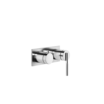 afbeelding voor INGRANAGGIO-External parts for wall-mounted mixer two-way, automatic bath/ shower diverter - 63579