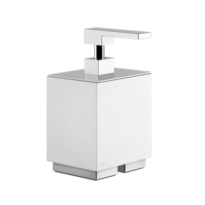 画像 RETTANGOLO ACCESSORI - Standing Soap dispenser white - 20837