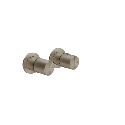 Image for 70636 HABITO-External part wall-mounted thermostatic three-ways shower mixer. DIAMANTATO - 70636