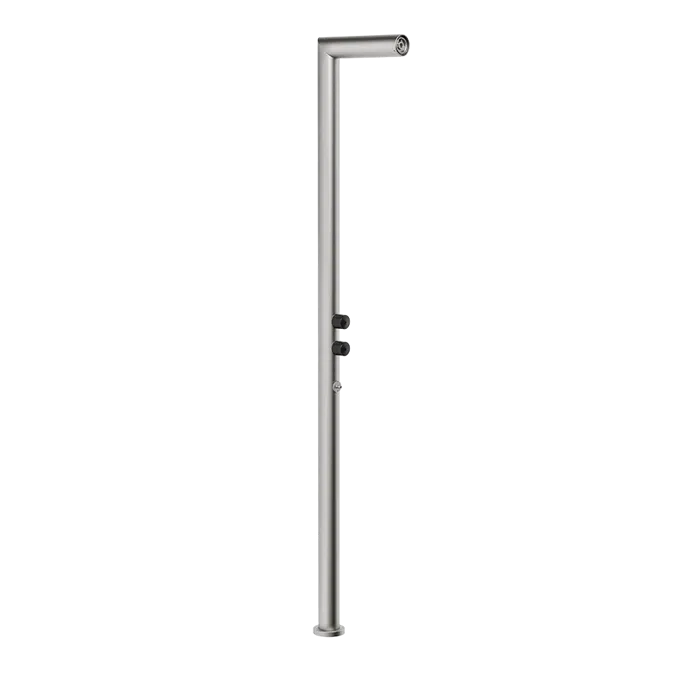 OUTDOOR-External Parts for two exits shower column, to be completed with 63212 kit and SpotWater in the desired finish. - 63203