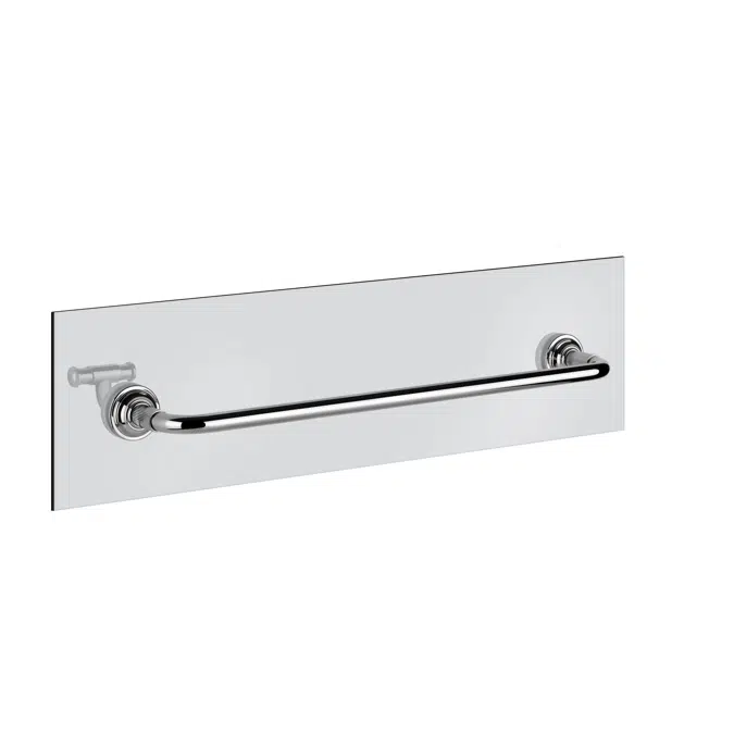 20VENTI - 45 cm towel rail for glass fixing - 65513