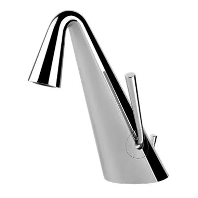 kép a termékről - CONO - Basin mixer, flexible connections, with waste - 45002