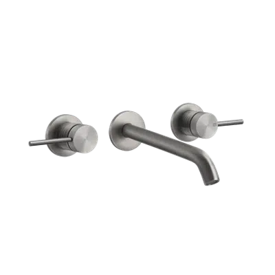 изображение для GESSI 316 TRAME - External parts three-holes basin mixer with long spout, without waste - 54394