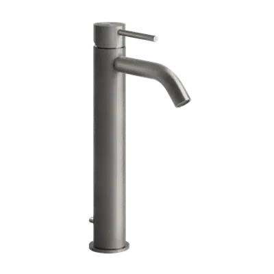 Image pour GESSI 316 FLESSA - Basin mixer high, short spout, flexible connections, with waste - 54004