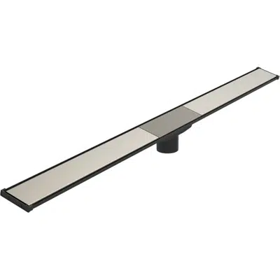 Image for 67050_67661 SHOWER G-60/70/80/90 cm waste fitting for linear drains, with lateral cover and central cover DIAMANTATA - 67050_67661