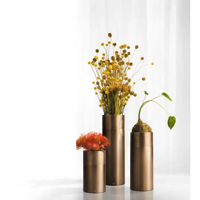 HOME VASES - Vase RIGATO d.165 h.400 mm - 68523