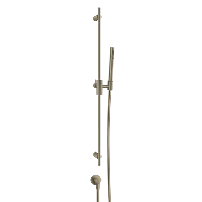 Obrázek pro 70042 HABITO-Sliding rail with water outlet, antilimestone handshower and 1,50 m flexible hose. - 70042