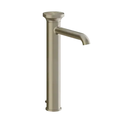 ORIGINI-High version basin mixer with waste and connecting flexibles - 66003 için görüntü