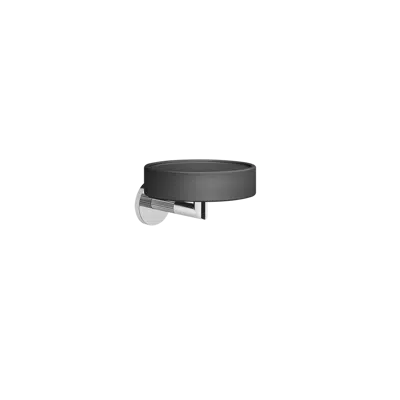 INGRANAGGIO-Black wall-mounted soap holder - 63802图像