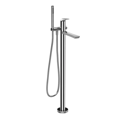 Image for VENTAGLIO-External part freestanding bath mixer with automatic diverter and handshower. - 72028