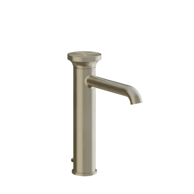 imagen para ORIGINI-Mezclador de lavabo mediano con desagüe y flexibles de acoplamiento. Se incluye el embellecedor en el acabado - 66005