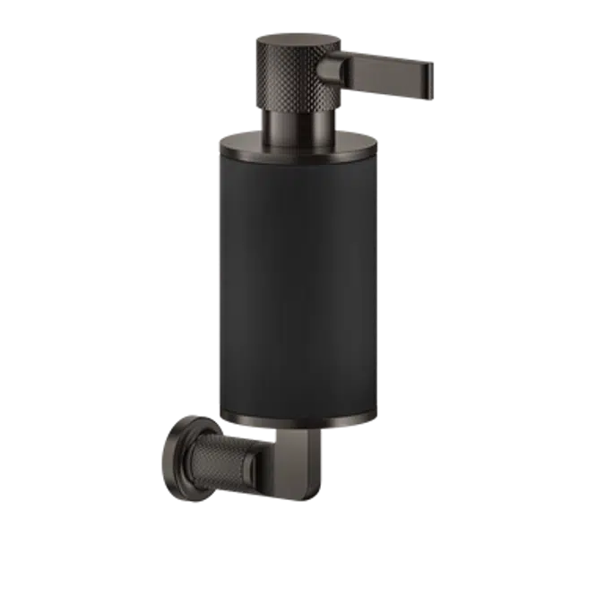 INCISO ACCESSORI - Black wall-mounted Soap dispenser - 58514