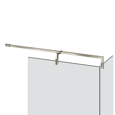 Image for 67675 SHOWER G-T-shaped adjustable glass rod. DIAMANTATO. - 67675