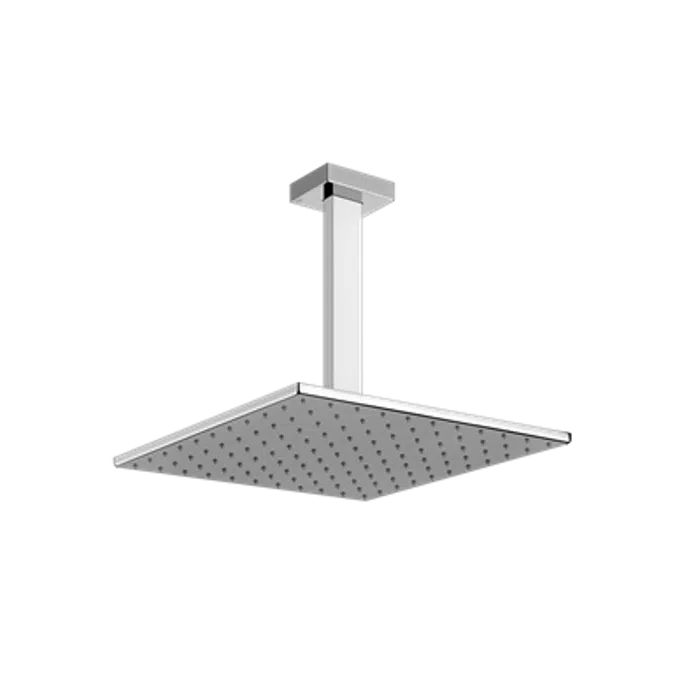 RETTANGOLO BAGNO - Wall-mounted adjustable and antilimestone showerhead - 15186