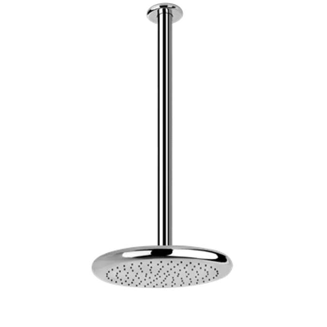 GOCCIA - Ceiling-mounted adjustable and antilimestone showerhead, length on request - 33768