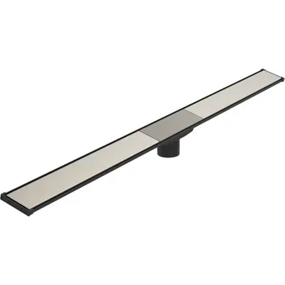 Image for 67050_67561 SHOWER G-60/70/80/90 cm waste fitting for linear drains, with lateral cover and central cover RIGATA - 67050_67561