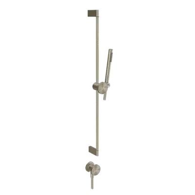 Image for ORIGINI-Sliding rail with water outlet, anti limestone hand shower and 1,50 flexible hose - 66142