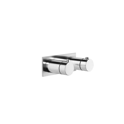 Image pour ANELLO-External parts for thermostatic mixer, three-way diverter - 63336