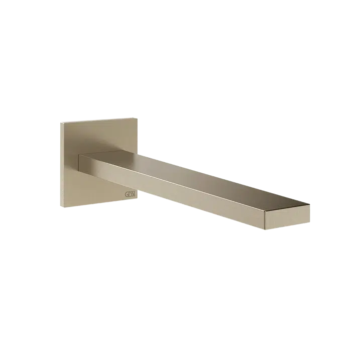 INVERSO-Wall-mounted basin spout, length on request. - 73104