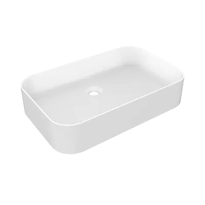 billede til 43458 RILIEVO-Deck-mounted washbasin without overflow waste - 43458