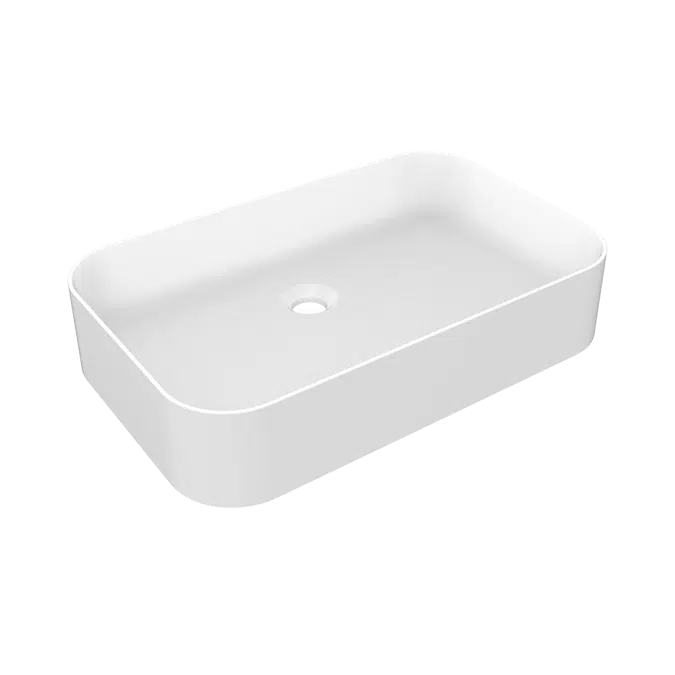 43458 RILIEVO-Deck-mounted washbasin without overflow waste - 43458