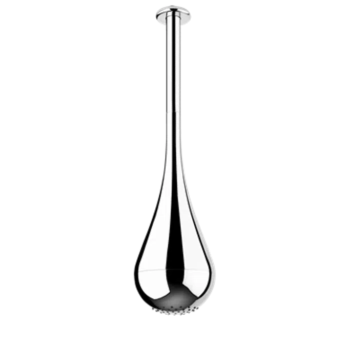 GOCCIA - Ceiling-mounted antilimestone showerhead - 33752