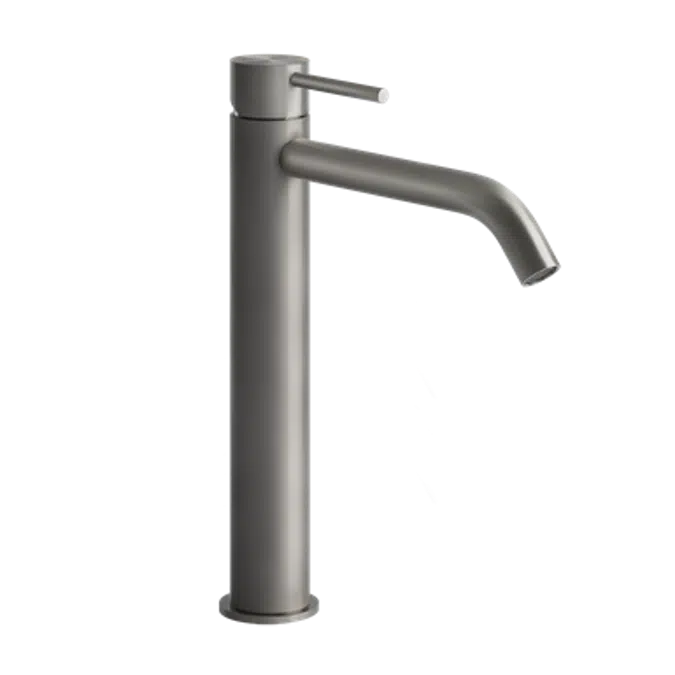 GESSI 316 FLESSA - High version basin mixer, long spout, flexible connections, without waste - 54006