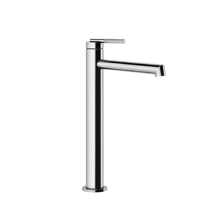 INGRANAGGIO-High version basin mixer , long spout, flexible connections, without waste - 63506