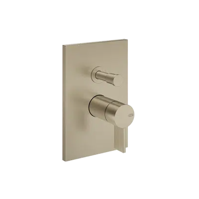 imagen para INVERSO-Parte externa para mexclador de pared de 2 vías con desviador automatico baño/ducha. RIGATO - 73579