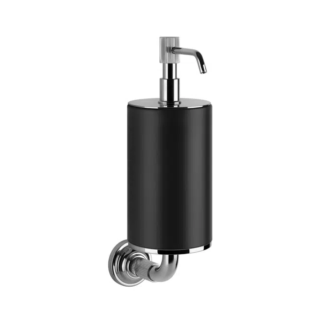 20VENTI - Wall-mounted black soap dispenser - 65414