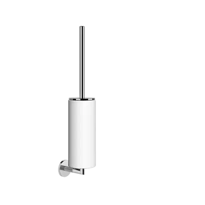 Image for INGRANAGGIO-White wall-mounted brush holder - 63819